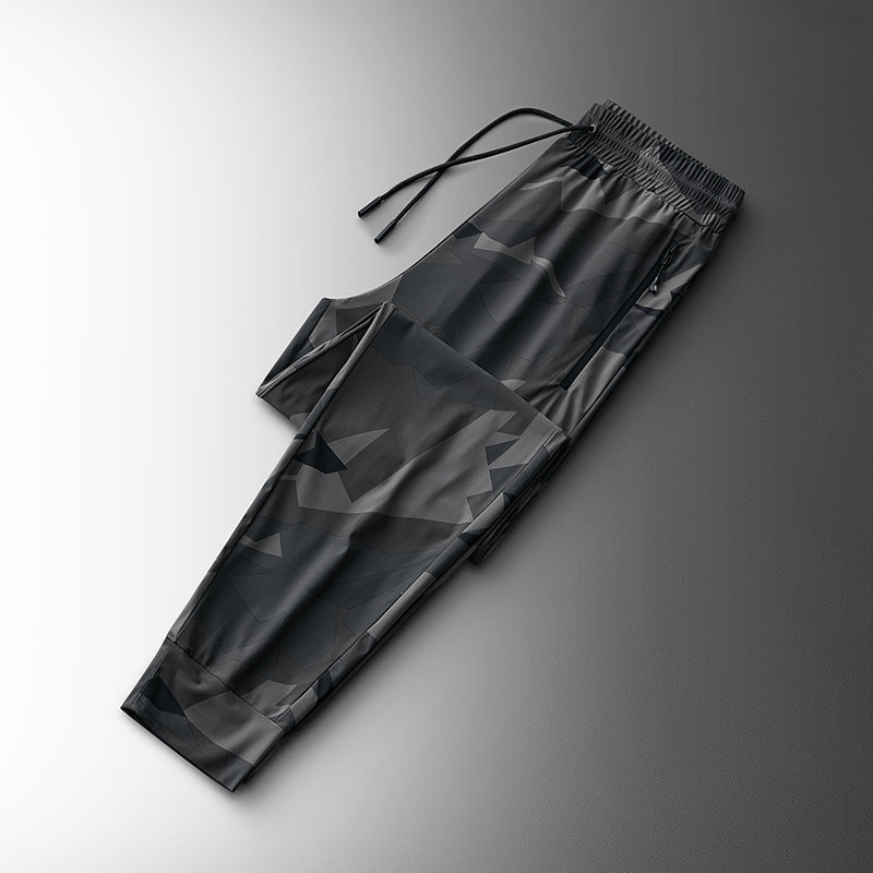 Summer Camouflage Sports Casual Pants Men