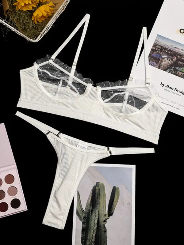 About Time 2 Piece Set - Lingerie - Seldom Seen Styles