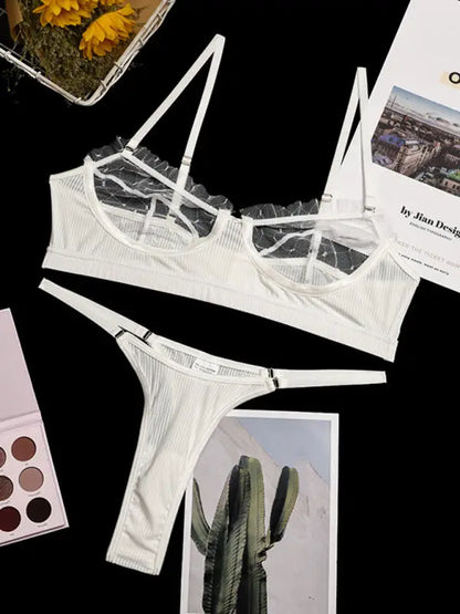 About Time 2 Piece Set - Lingerie - Seldom Seen Styles