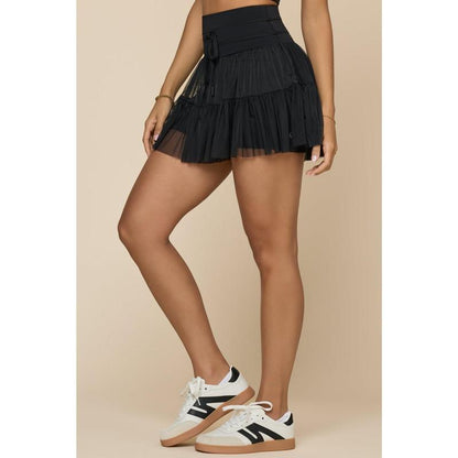 Pirouette Skort - Black - Seldom Seen Styles