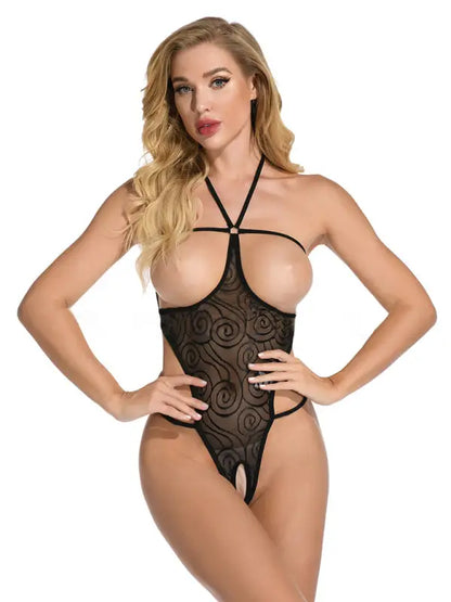Backless Teddy Lingerie Set - Seldom Seen Styles