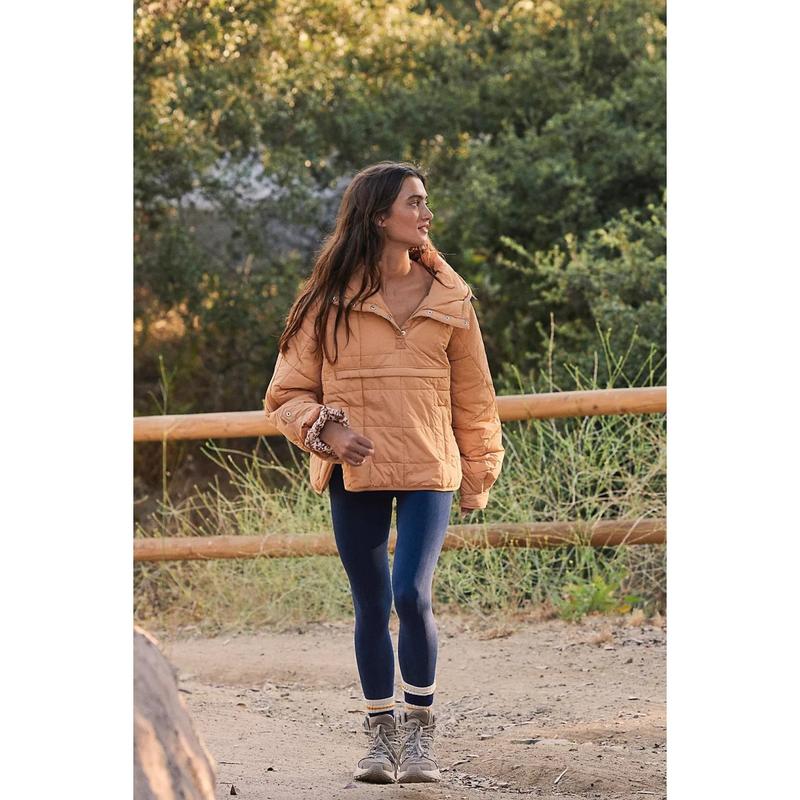 Womens Oversized Hooded Puffer Jacket Lightweight Pullover Hoodies Quilted Dolman Long Sleeve Warm Winter Coat - Seldom Seen Styles