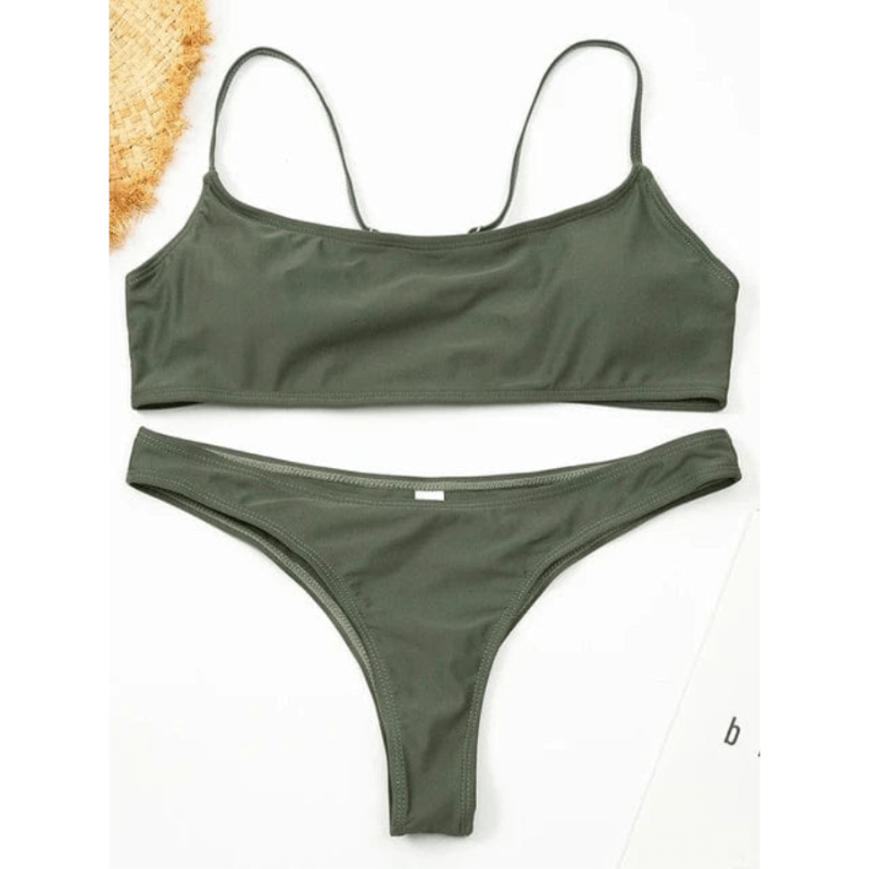 Sexy Sports Bra Push Up Bikini Set - Seldom Seen Styles