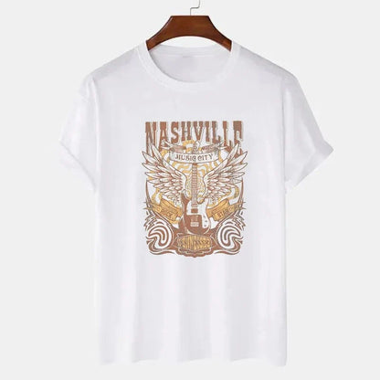 Country Music Nashville Print Shirt - Seldom Seen Styles