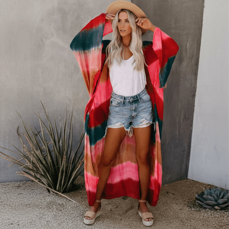 Boho Beach Kimono Cover Up - Seldom Seen Styles