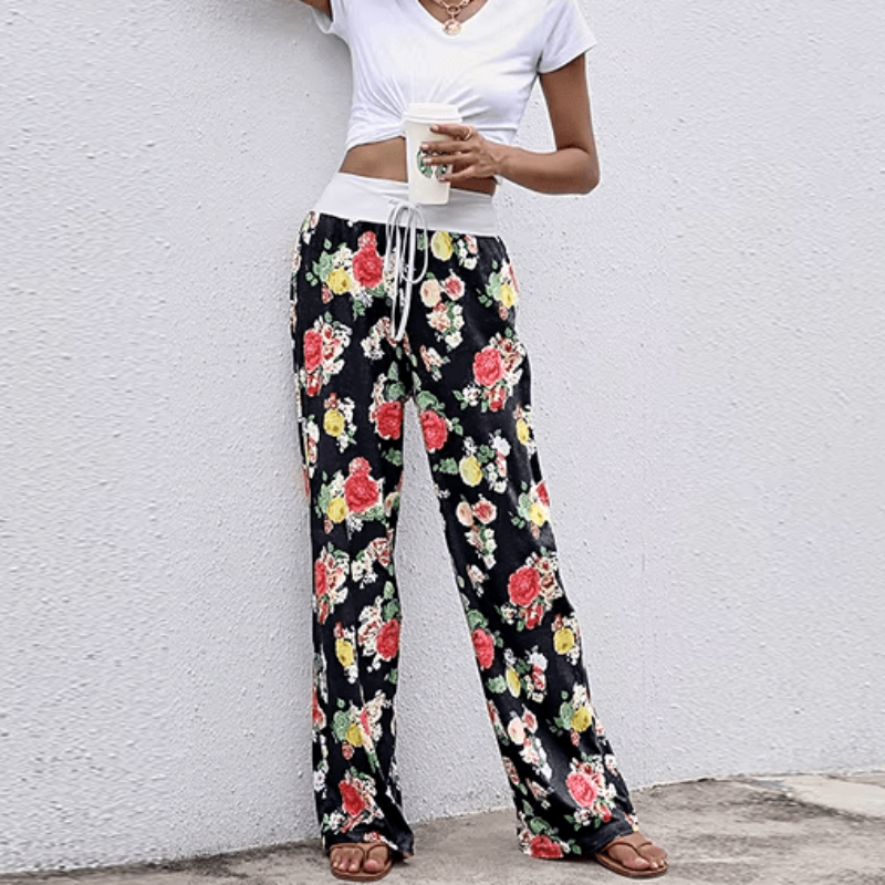 Casual Print Sweatpants - Seldom Seen Styles