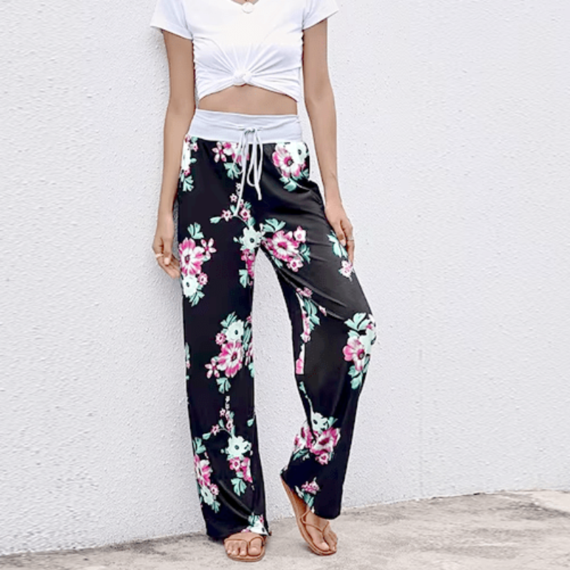 Casual Print Sweatpants - Seldom Seen Styles
