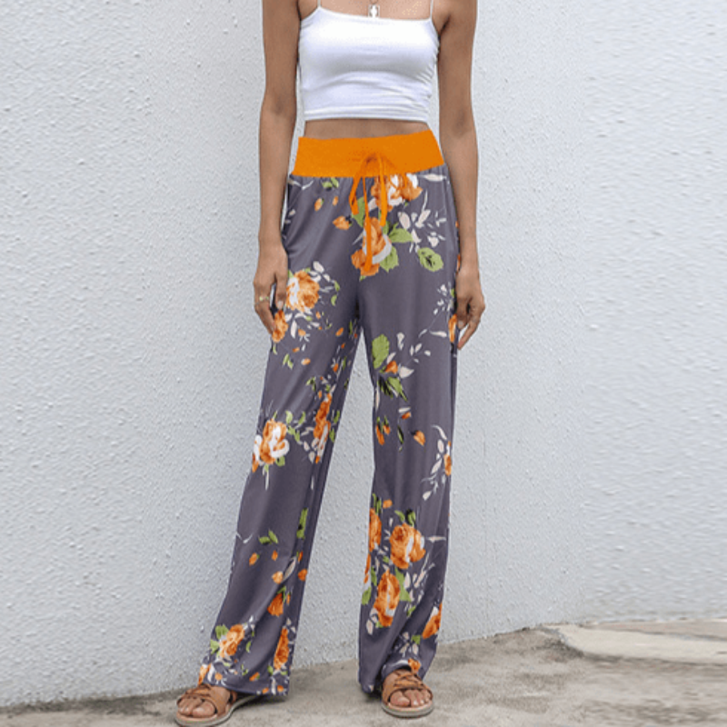 Casual Print Sweatpants - Seldom Seen Styles