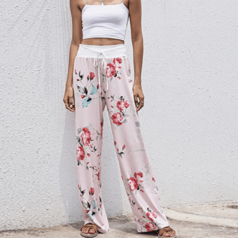Casual Print Sweatpants - Seldom Seen Styles