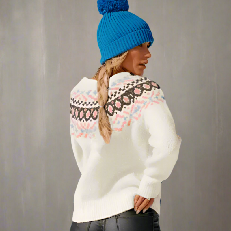 Boho Vintage Knit Pullover Sweater - Seldom Seen Styles