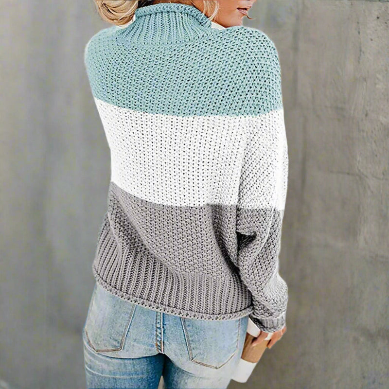Boho Striped Knit Sweater - Seldom Seen Styles