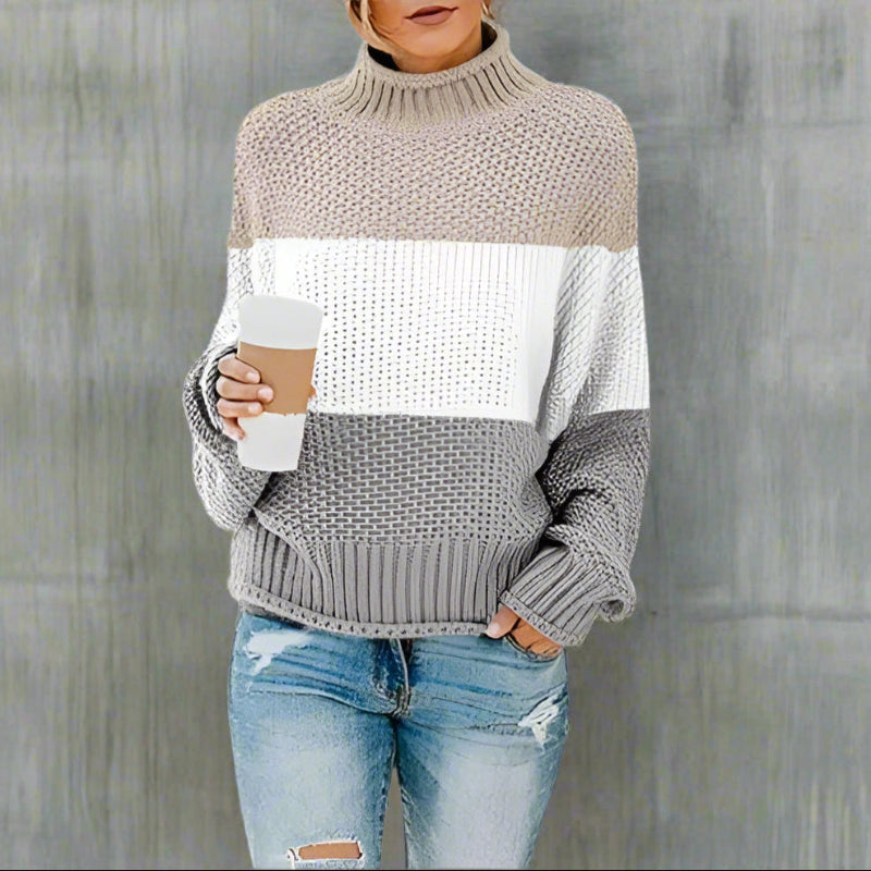 Boho Striped Knit Sweater - Seldom Seen Styles