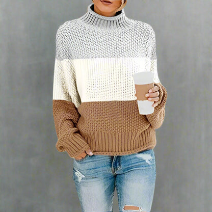 Boho Striped Knit Sweater - Seldom Seen Styles