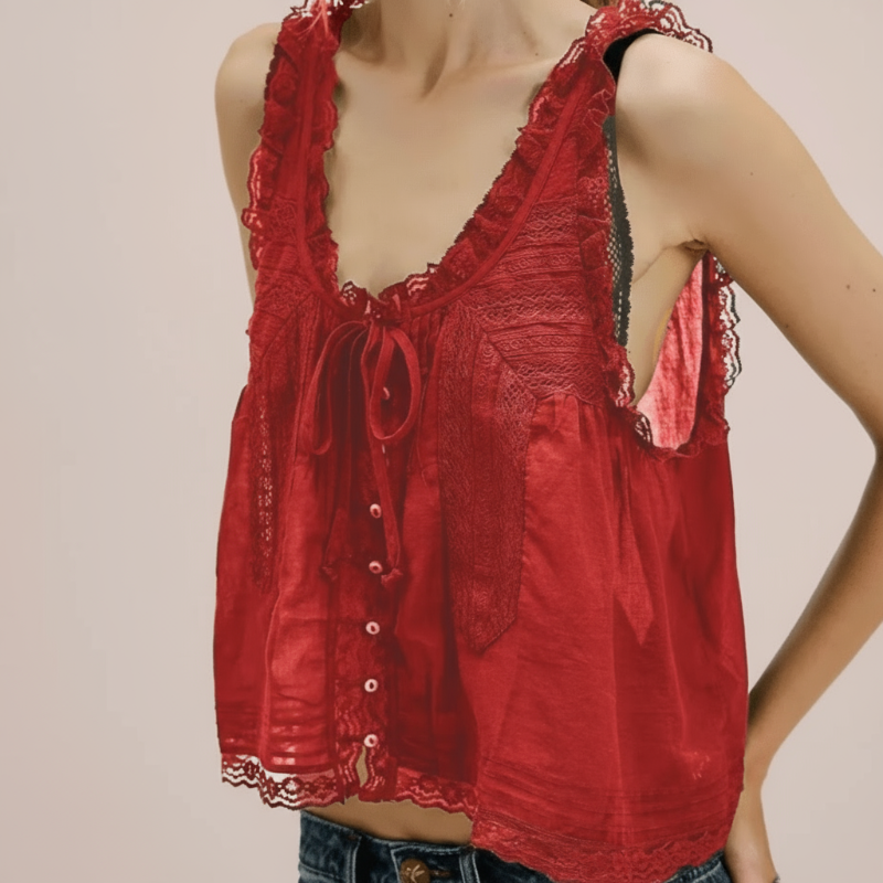 Boho Lace Tank Top - Seldom Seen Styles