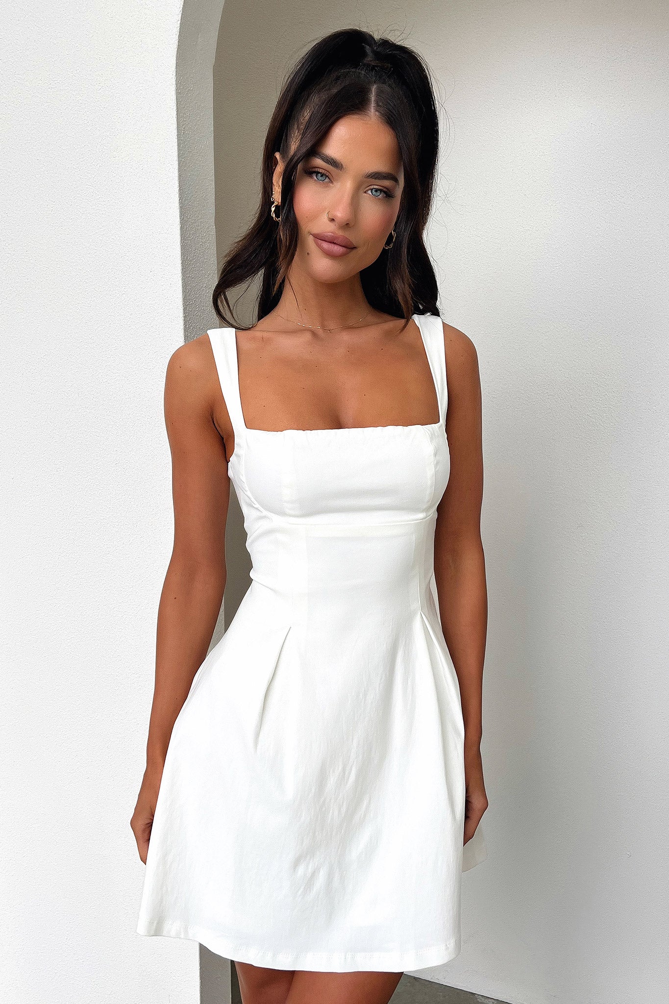 Bransley Dress - White - Seldom Seen Styles