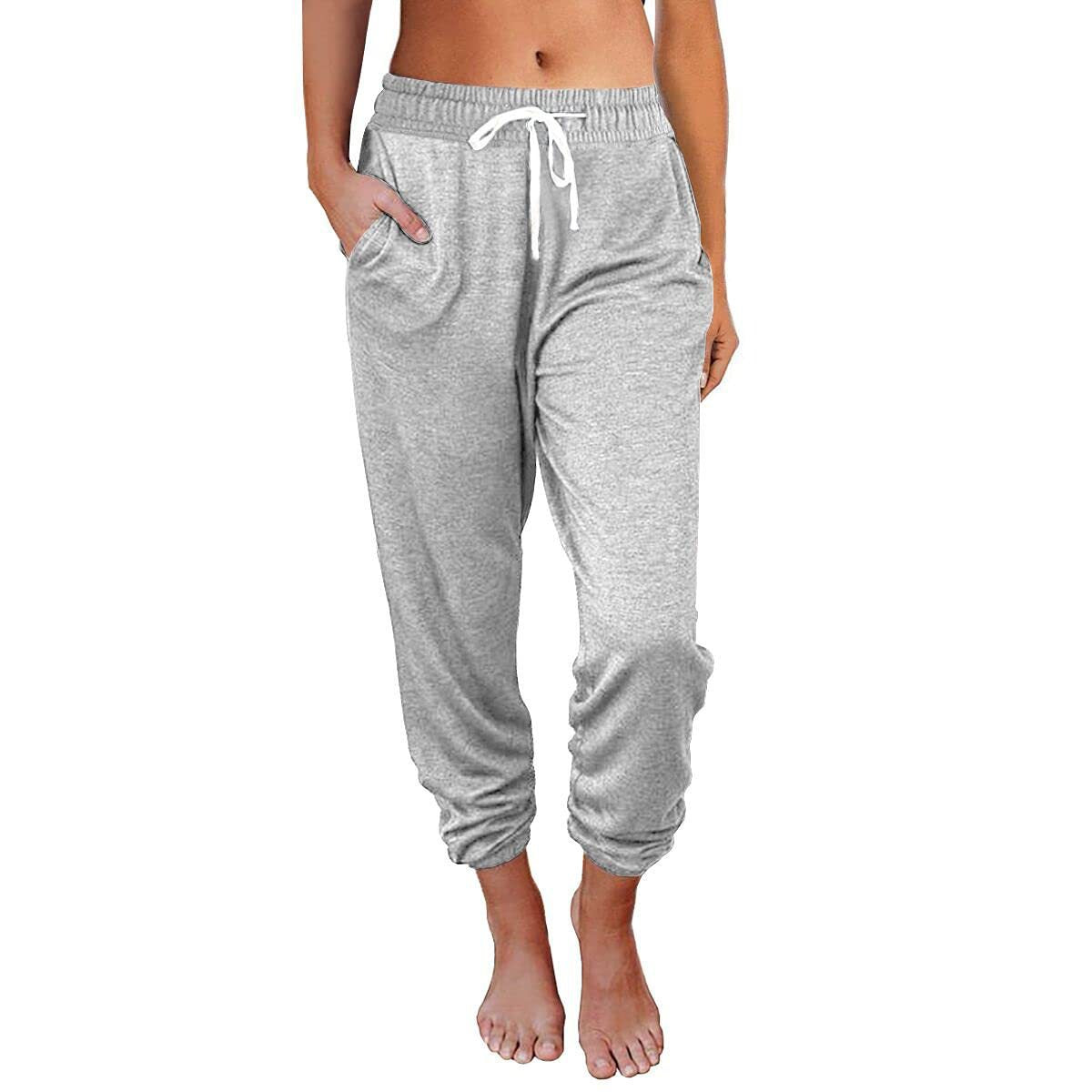 Sweatpants Women with Pockets Lounge Pajama Travel Pants Work Joggers Fall Clothes Winter Teachers Outfits 2025 - Seldom Seen Styles