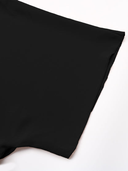 Green Batwing Sleeve Midi Dress Women V-Neck Twist Front A-Line Summer Beach Dress Elegan Wedding Guest Dress