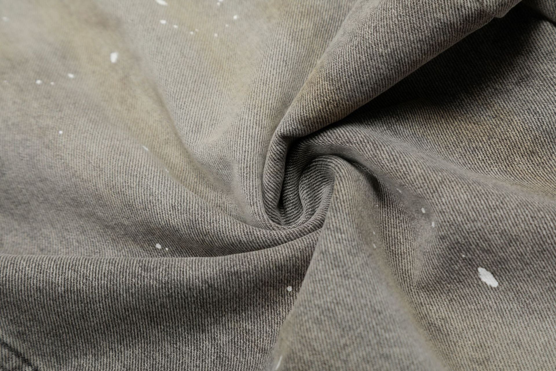 Grunge Paint-Splatter Wide-Leg Denim Pants mry001630 - Seldom Seen Styles