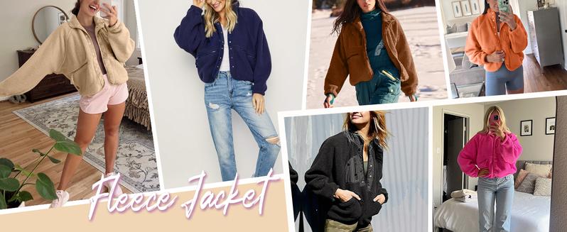 Women's Fuzzy Sherpa Fleece Jacket Winter Spring Coat Warm Button-Down Nurse Outfit for Fall & Daily Wear - Seldom Seen Styles