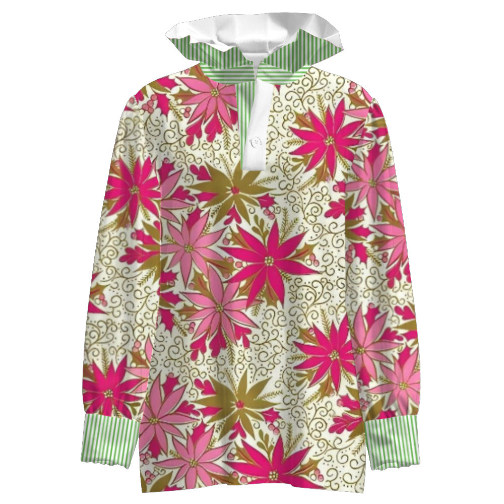 Women's Vintage Floral Print Striped Collar Top Going Outfits Blouses 90s Tops Funny Shirts Women Elegant Classy Tops Blouse Classyoutfit Women cute summer outfit boho Casual Style cute summer outfit women's summer outfits - Seldom Seen Styles