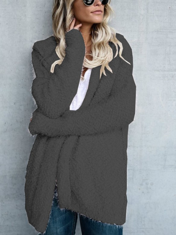 Casual Hooded Cardigan Jacket - Seldom Seen Styles
