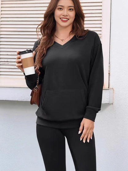 Sweatshirt for Women Long Sleeve Crewneck Sweatshirt Women Causal Loose Fit Pullover Tunic Top Fall Clothes Shirts - Seldom Seen Styles