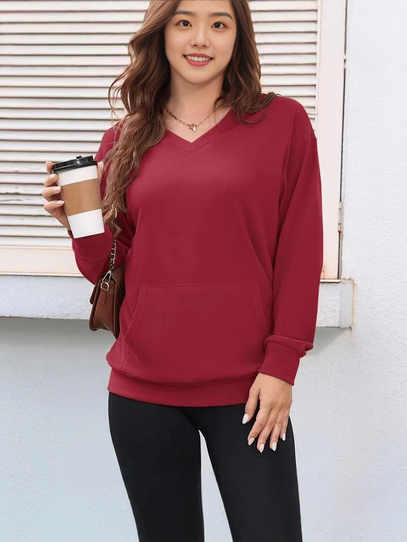 Sweatshirt for Women Long Sleeve Crewneck Sweatshirt Women Causal Loose Fit Pullover Tunic Top Fall Clothes Shirts - Seldom Seen Styles