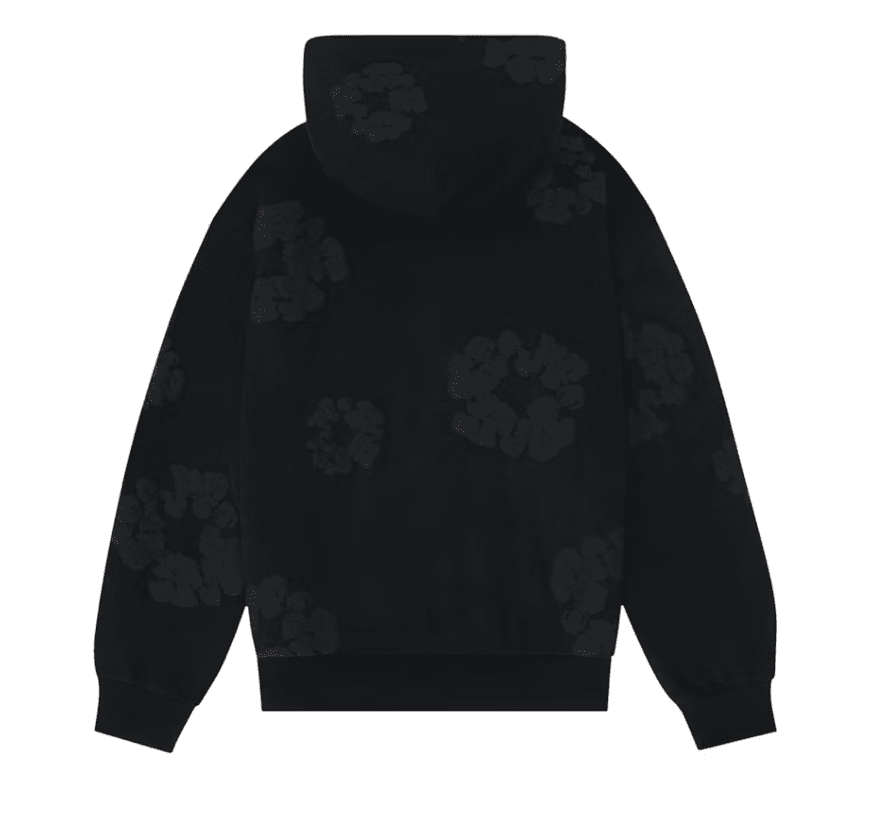 Denim Tears Cotton Wreath Sweatshirt Black Monochrome by Denim Tears - NWAHype 1 for streetwear Hoodies in USA