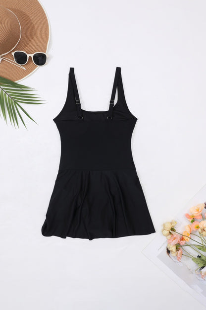 One Piece Swimdress Swimsuits for Women Tummy Control Swim Dresses Skirt Bathing Suit - Seldom Seen Styles