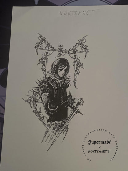 Supermade × Mortemartt Graphic Hooded Jacket