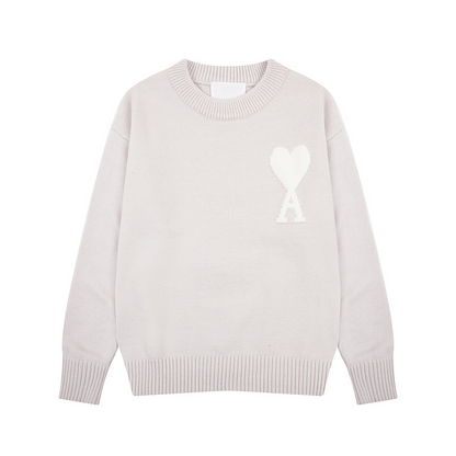 A - HEART SWEATER - Seldom Seen Styles
