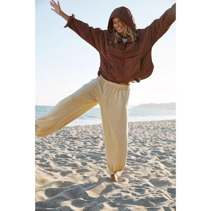 Womens Oversized Hooded Puffer Jacket Lightweight Pullover Hoodies Quilted Dolman Long Sleeve Warm Winter Coat - Seldom Seen Styles