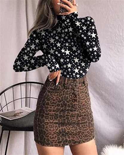 Women's Sexy Square Neck Bodysuit Long Sleeve Double Lined Shirt Tops