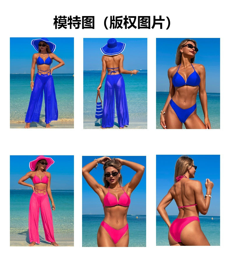 2025New Style Swimwear Adult Women's Swimsuit Hot Spring Three-Piece Set Swimwear swimwear Bikini Swimsuit