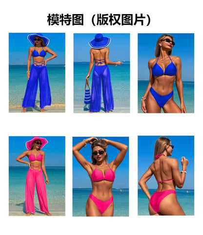 2025New Style Swimwear Adult Women's Swimsuit Hot Spring Three-Piece Set Swimwear swimwear Bikini Swimsuit