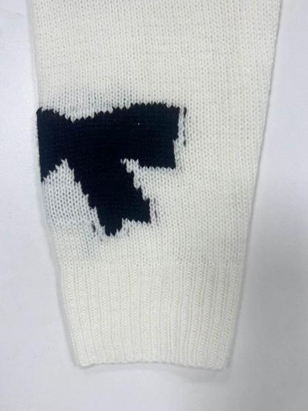 Fashion Bow Print Casual Loose Knitted Sweater Pullover Autumn/Winter Women Pullovers New Full Sleeve Knitwear - Seldom Seen Styles