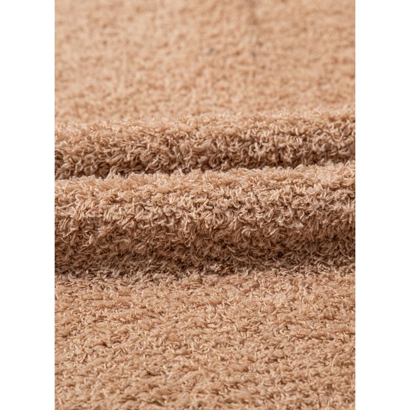 Women's Flannel Hooded Plaid 2025 Shacket Thick Coat Winter Coat for Warmth Button down Warm and Fuzzy Fleece Jacket - Seldom Seen Styles