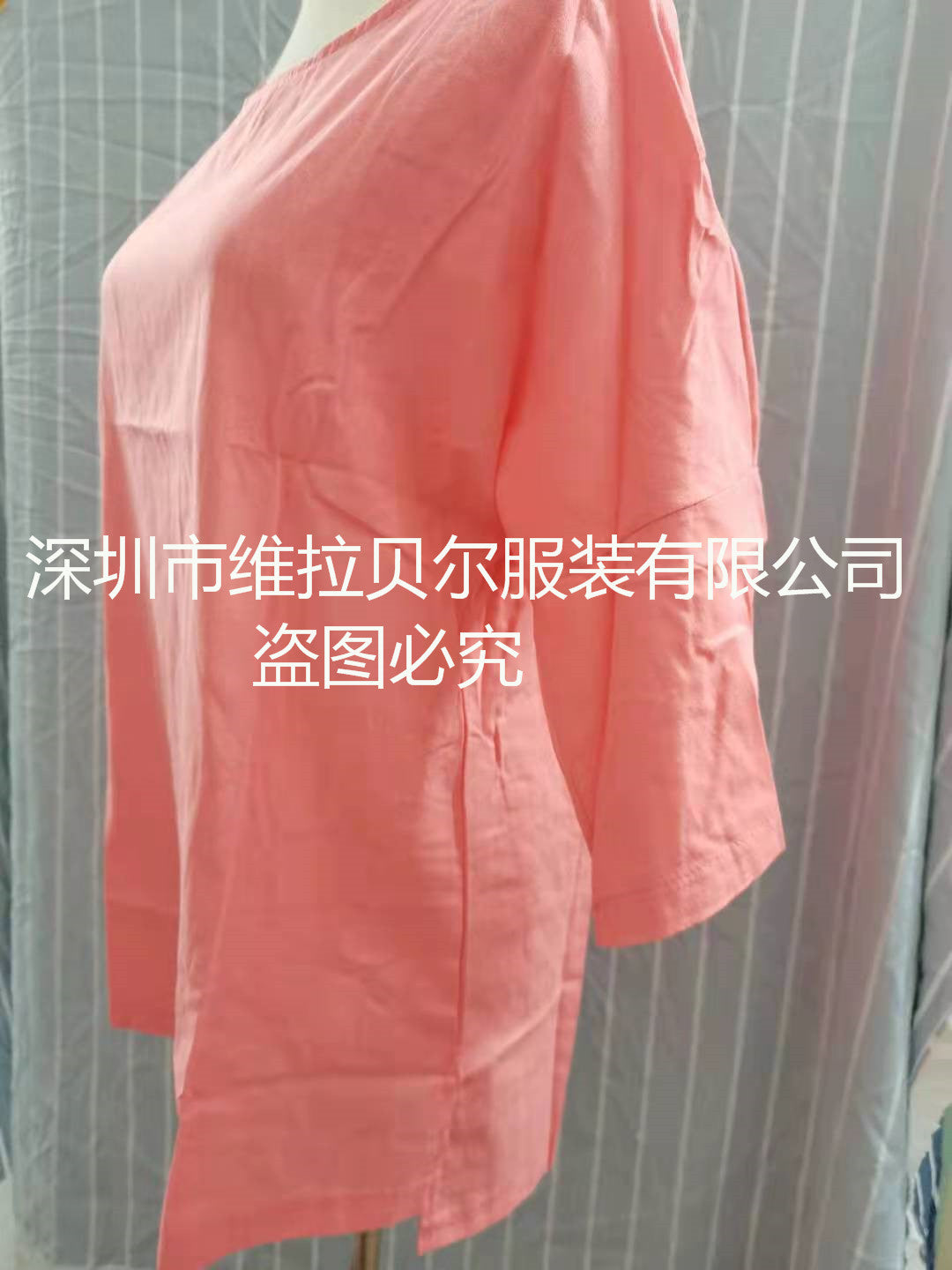 Womens Cotton Linen 3/4 Sleeve Casual Loose Top Crew Neck Shirt Spring Summer Oversized Solid Color Blouses for Women 2024 - Seldom Seen Styles