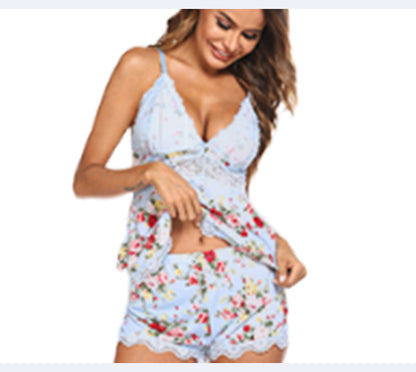 Womens Lingerie Set Pjs and Panty Set Camisole Set Modal Sweetness Sleepwear For Holiday Daily Wear - Seldom Seen Styles