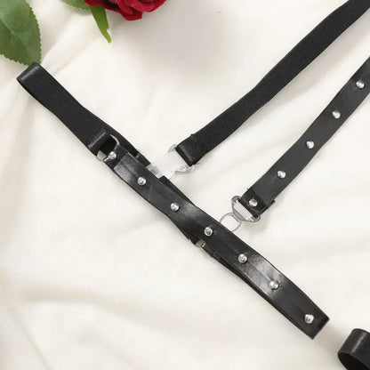 Garter Bustier Fishnet Design - Seldom Seen Styles