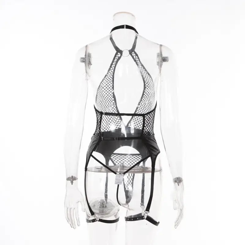 Garter Bustier Fishnet Design - Seldom Seen Styles