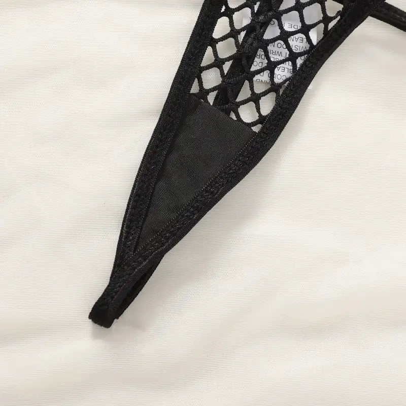 Garter Bustier Fishnet Design - Seldom Seen Styles