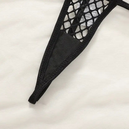 Garter Bustier Fishnet Design - Seldom Seen Styles