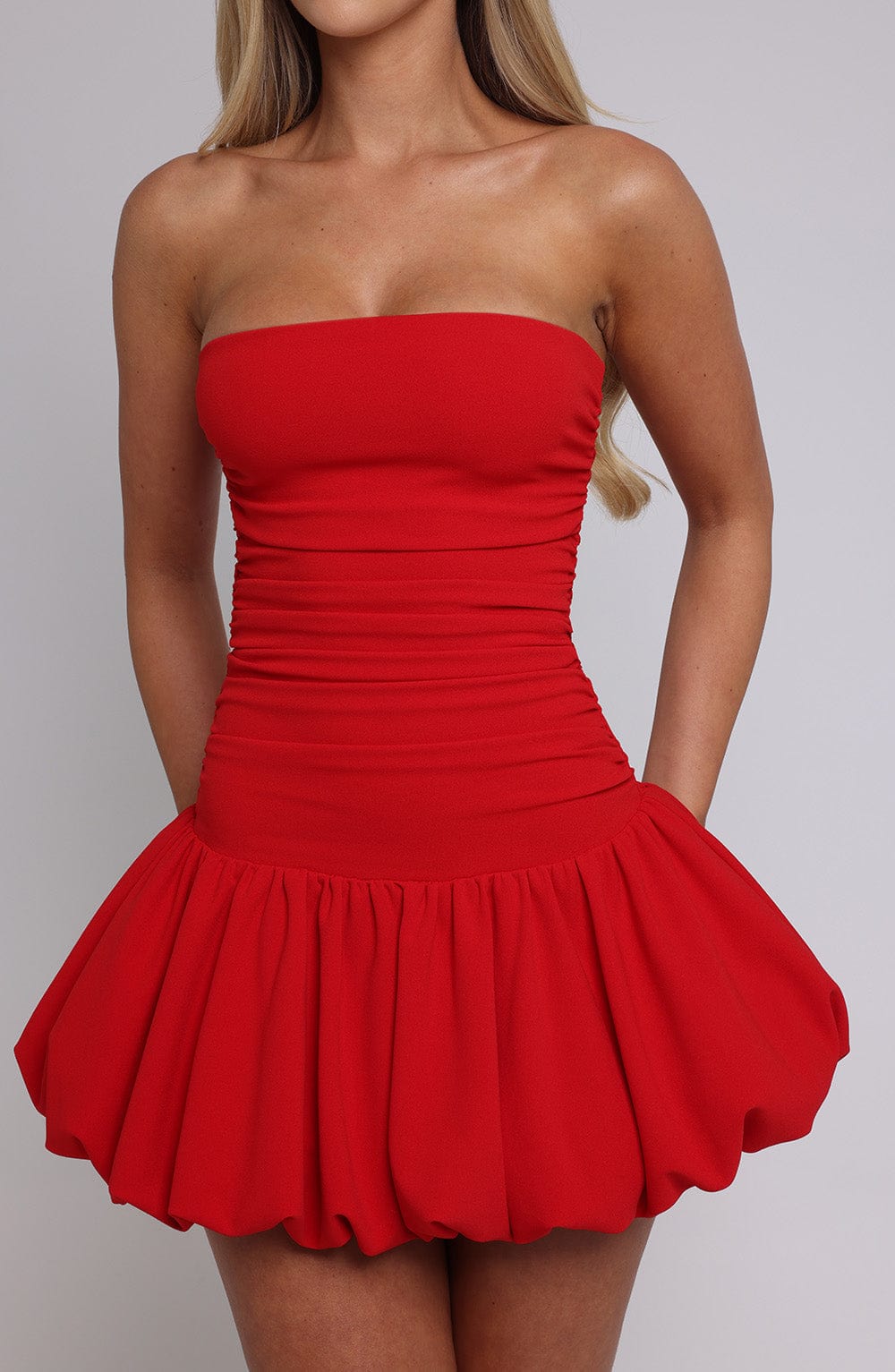 Gemma Mini Dress - Red - Seldom Seen Styles