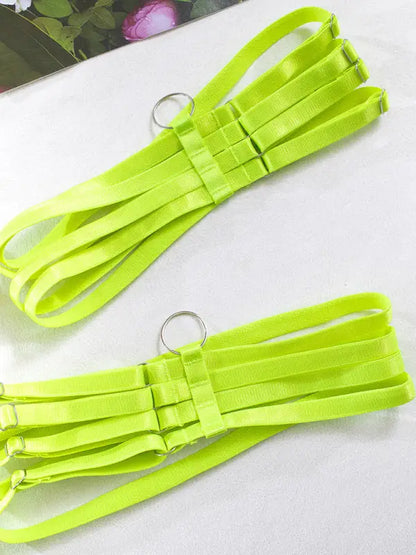 Hard To Keep - 3-Piece Velvet Lingerie Set - Seldom Seen Styles