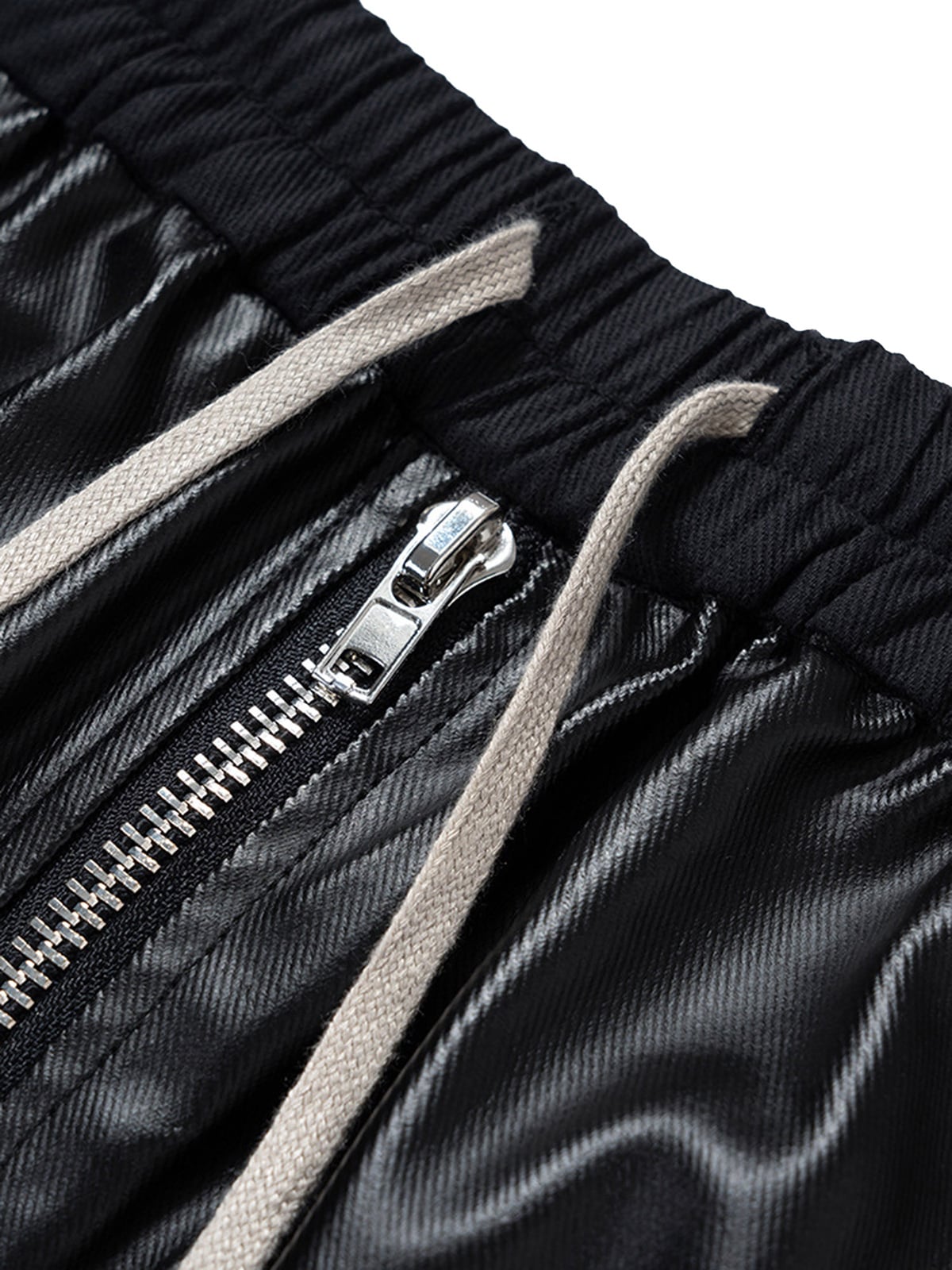 RO-style multi-pocket matte coated overalls - 2094 