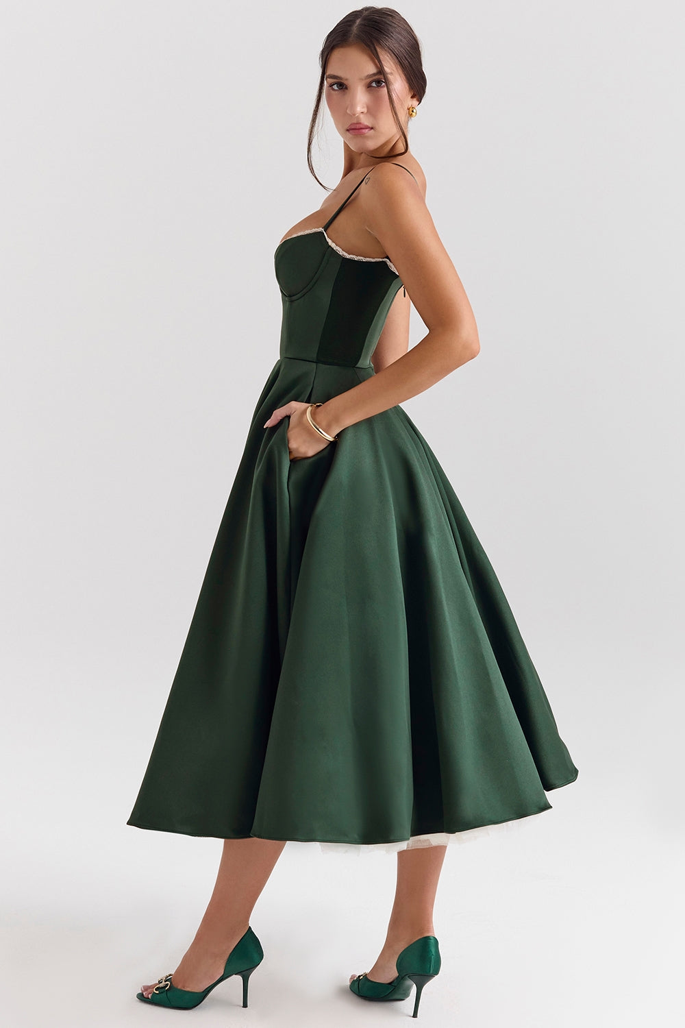 Cindy Tulle Midi Dress - Seldom Seen Styles
