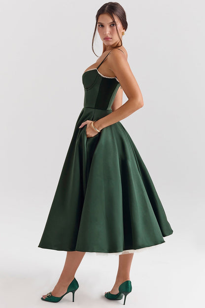 Cindy Tulle Midi Dress - Seldom Seen Styles