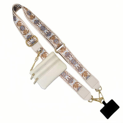 ?Phone Strap with Zippered Pouch - Seldom Seen Styles