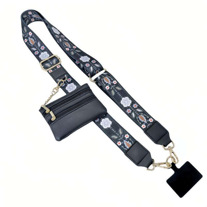 ?Phone Strap with Zippered Pouch - Seldom Seen Styles